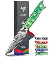 Amazon.com: SANMUZUO Santoku Knife - 7 inch - Xuan Series - VG10